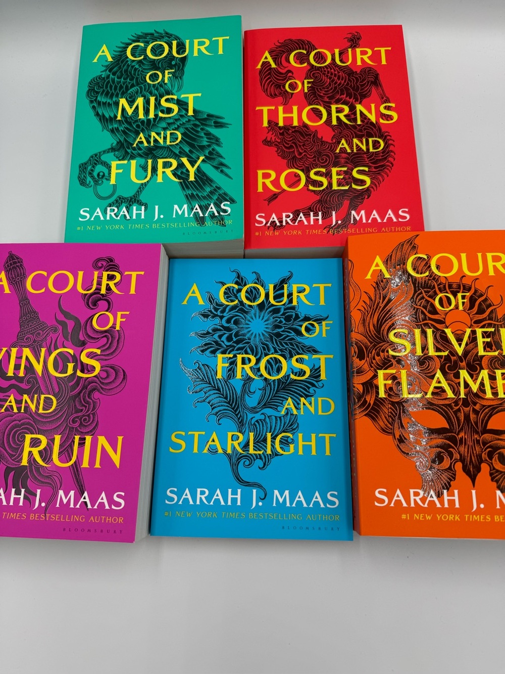A Court of Thorns And Roses Series, Sarah J.Maas, paperback book collection